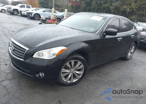 2012 Infiniti M37X z USA, uszkodzony, nr VIN JN1BY1AR5CM394146